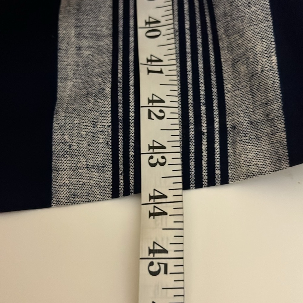 Paccini, YachtWear Conservative Blue Striped Dress,Excellent Condition,Size 14 - Picture 10 of 10